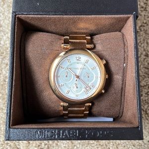 Michael Kors rose gold watch
